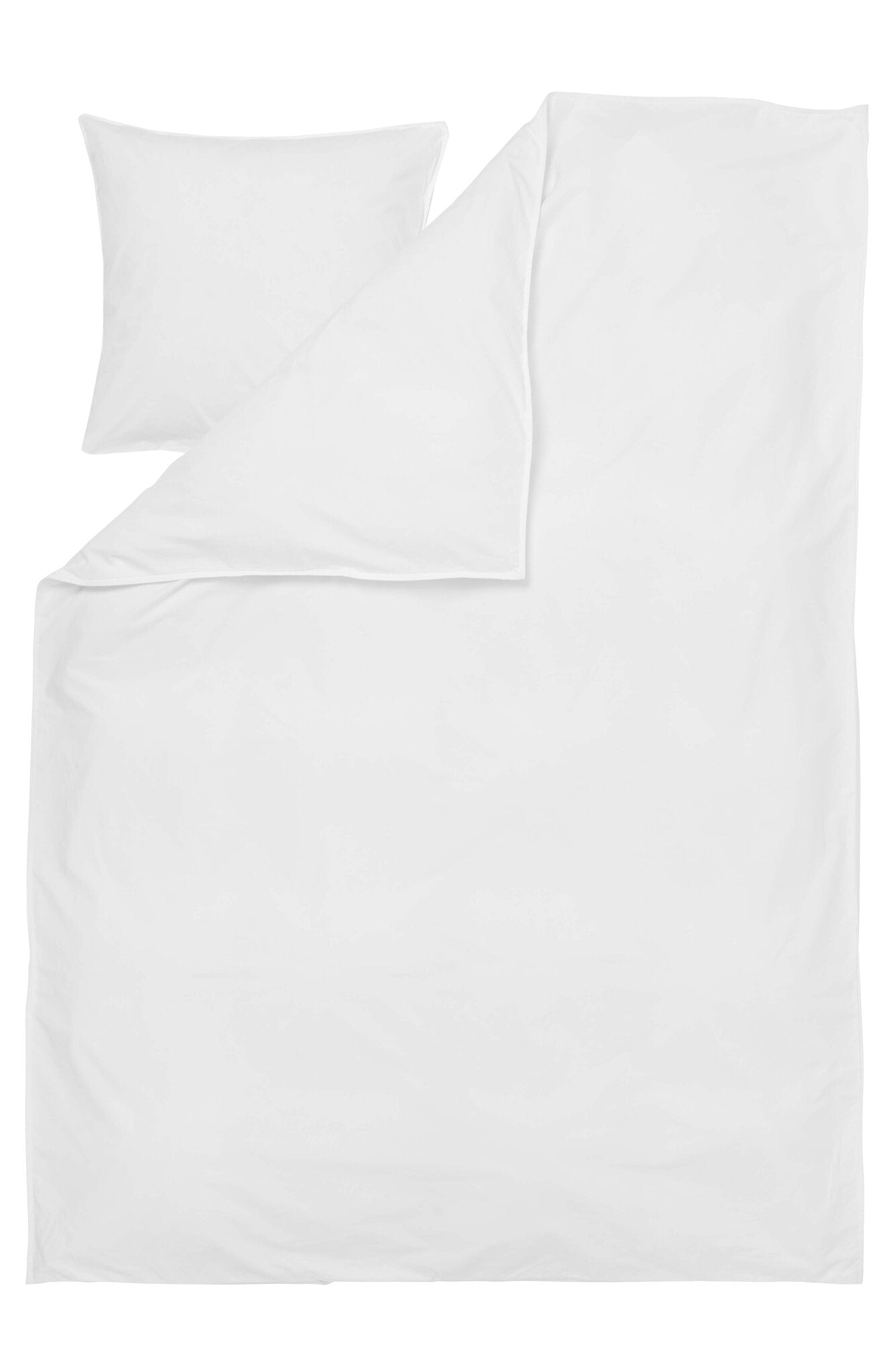 Curly Percale sengesæt - Hvid