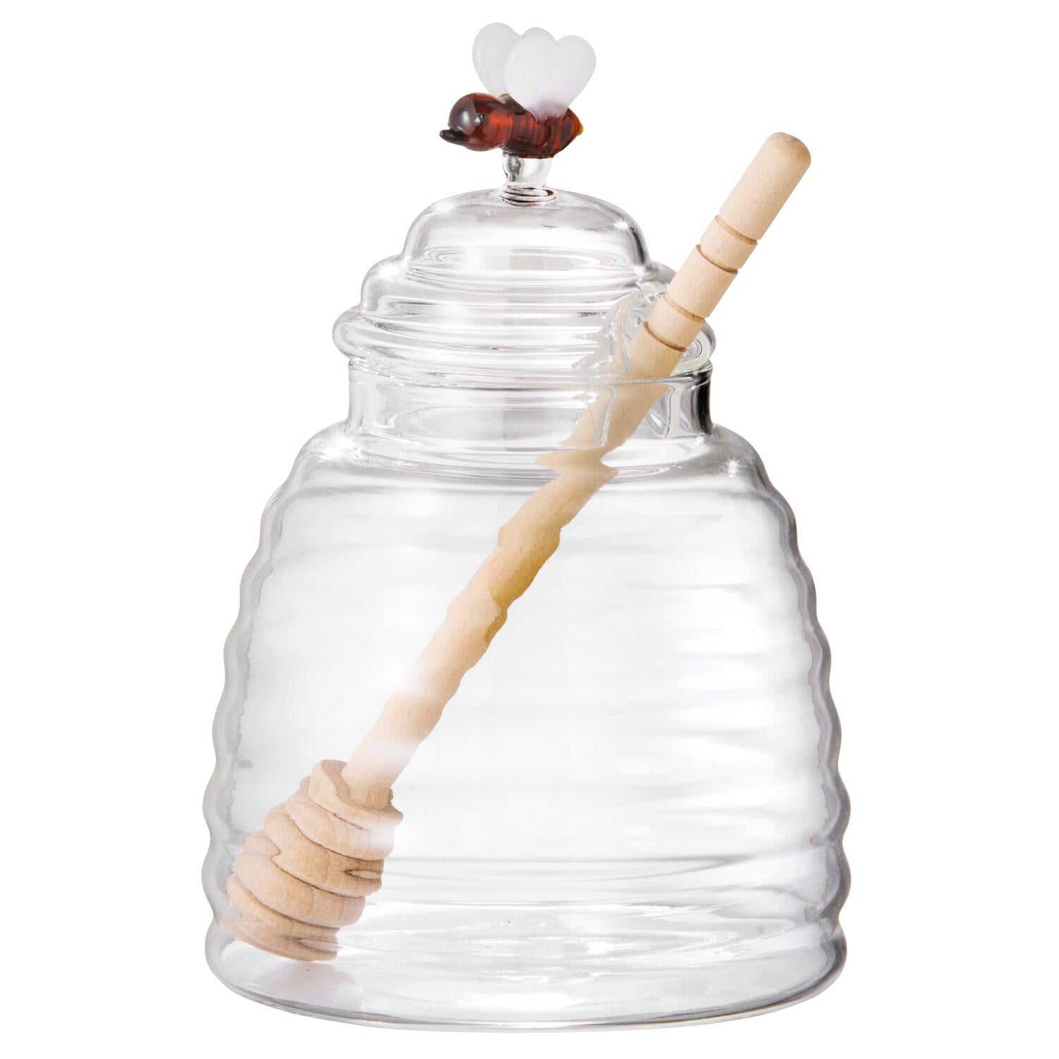 Honningkrukke, klar - H14 cm