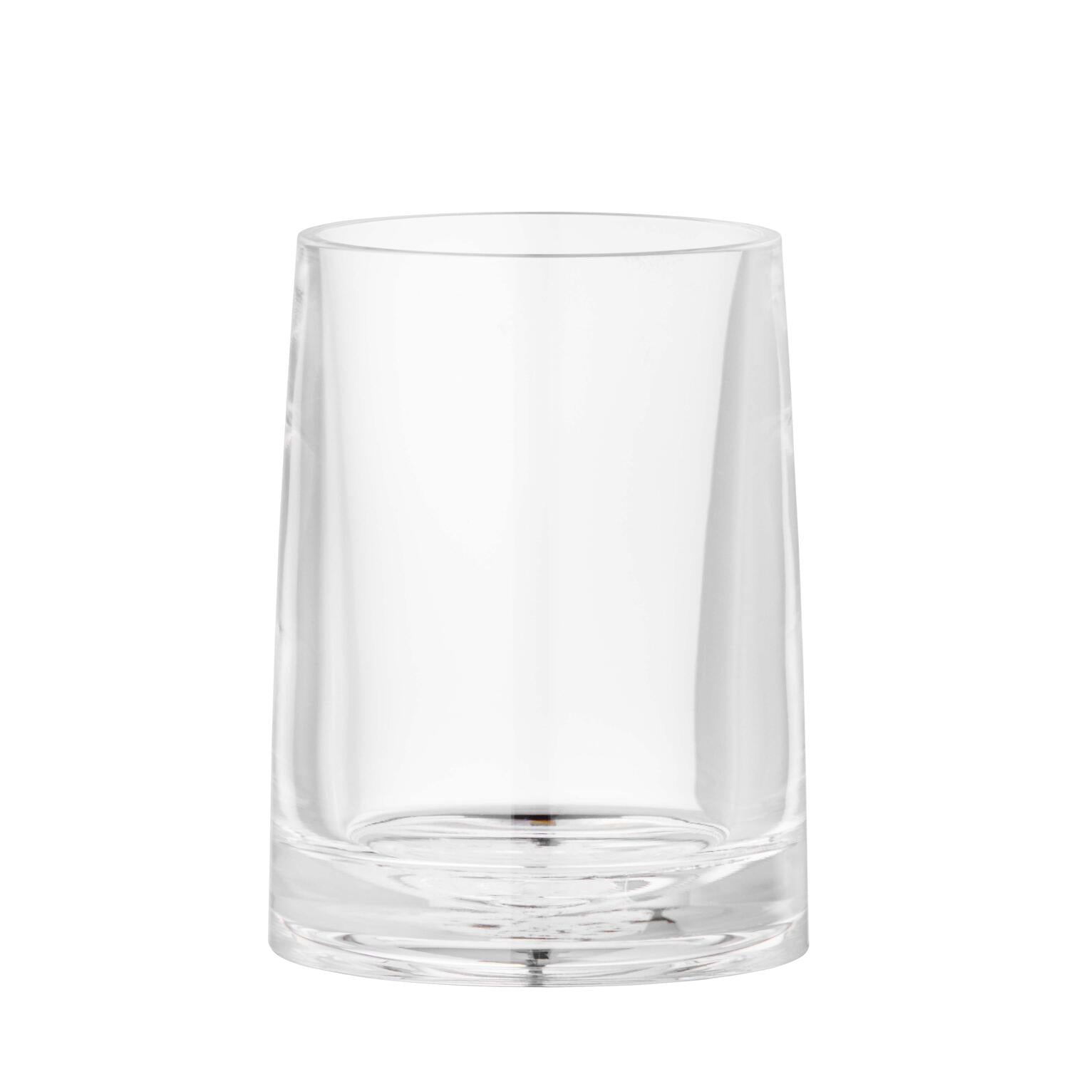 Tandbørstekrus, klar - H: 10 cm.