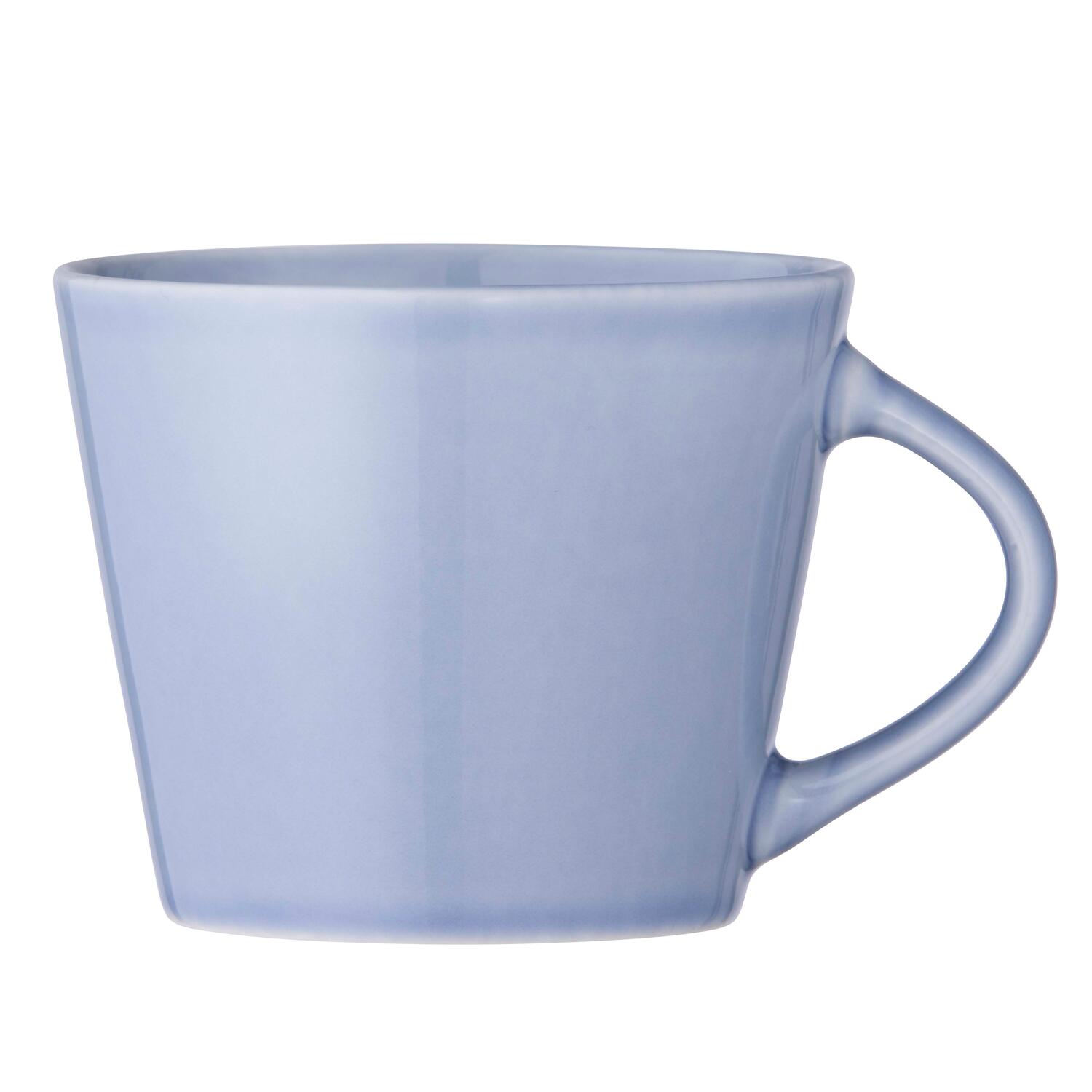 Krus med hank, blå - 260 ml.