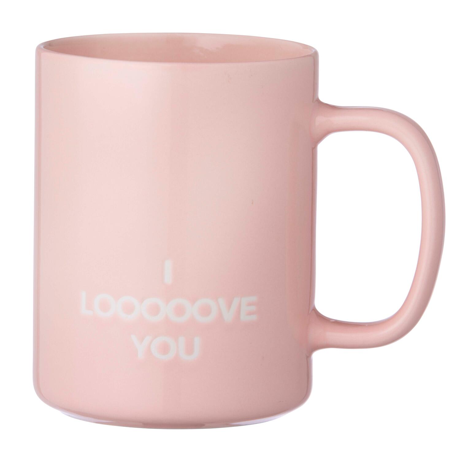 Krus, I looooove you - lyserød