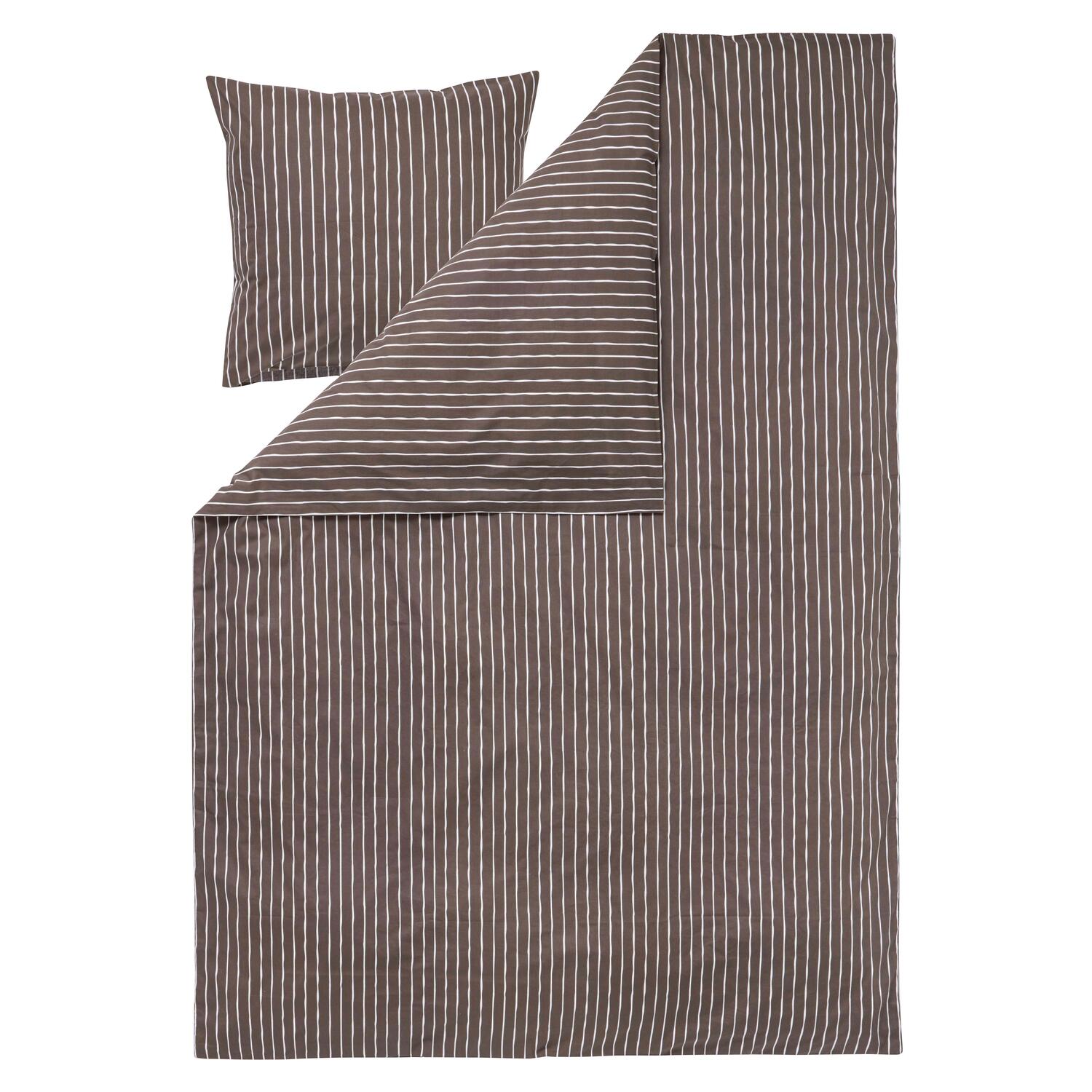 Painted Stripe sengesæt - Iron