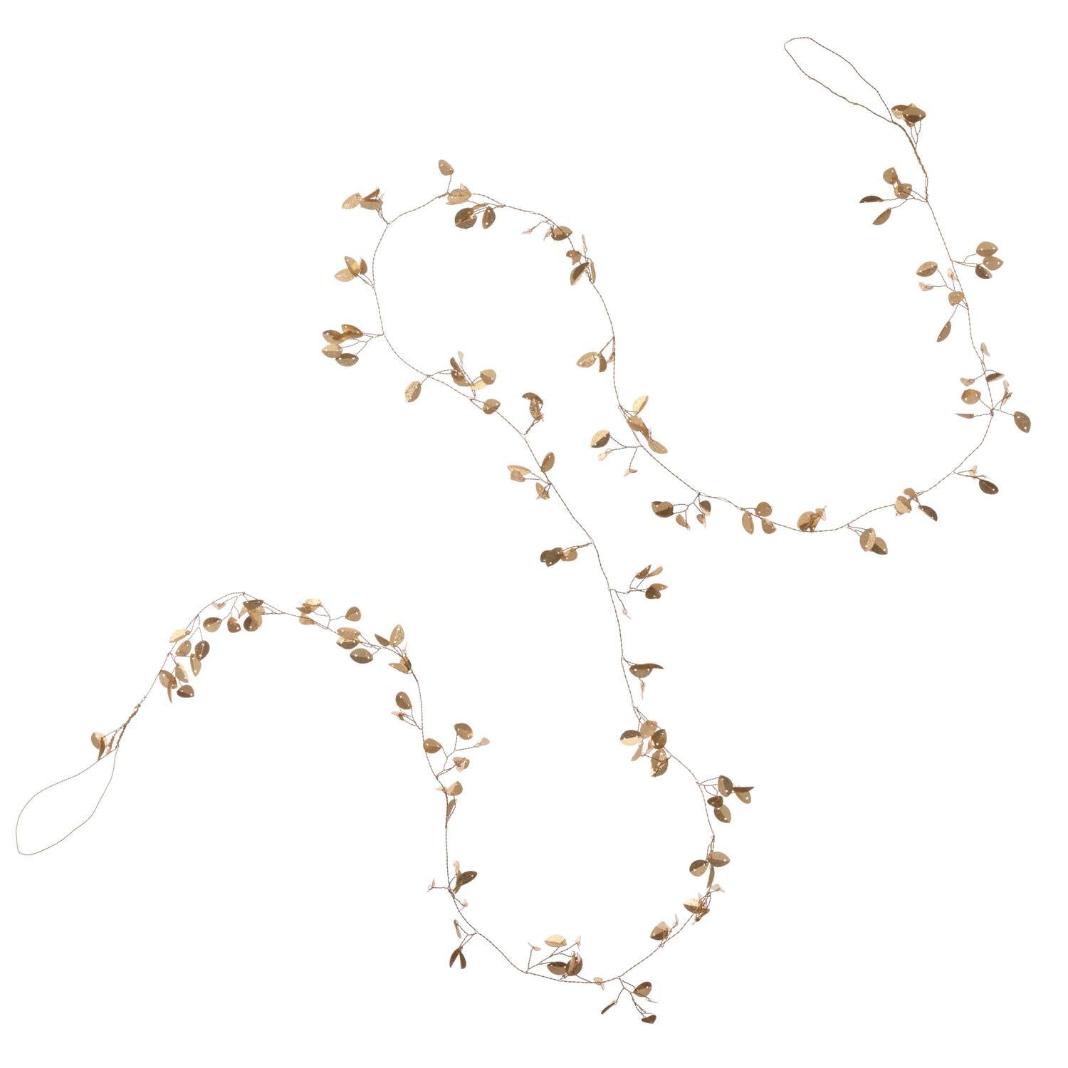 Mistelten guirlande, L172 cm – guldfarvet