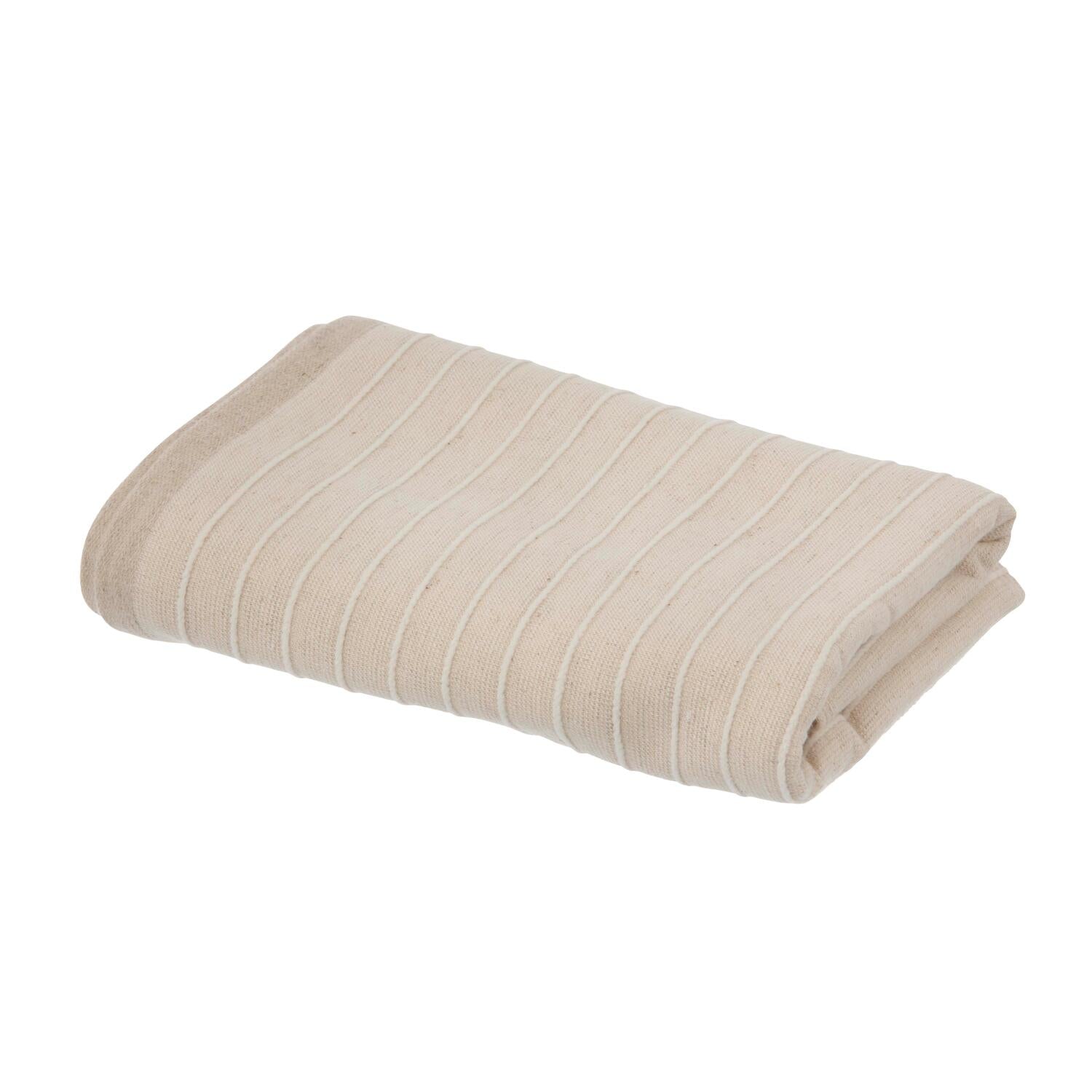 Casa Lusso Supine håndklæde, 50x100 - Sandshell