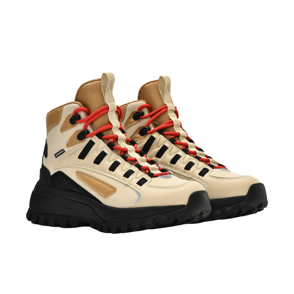 Apaze Hightop sneakers – Light Brown Black