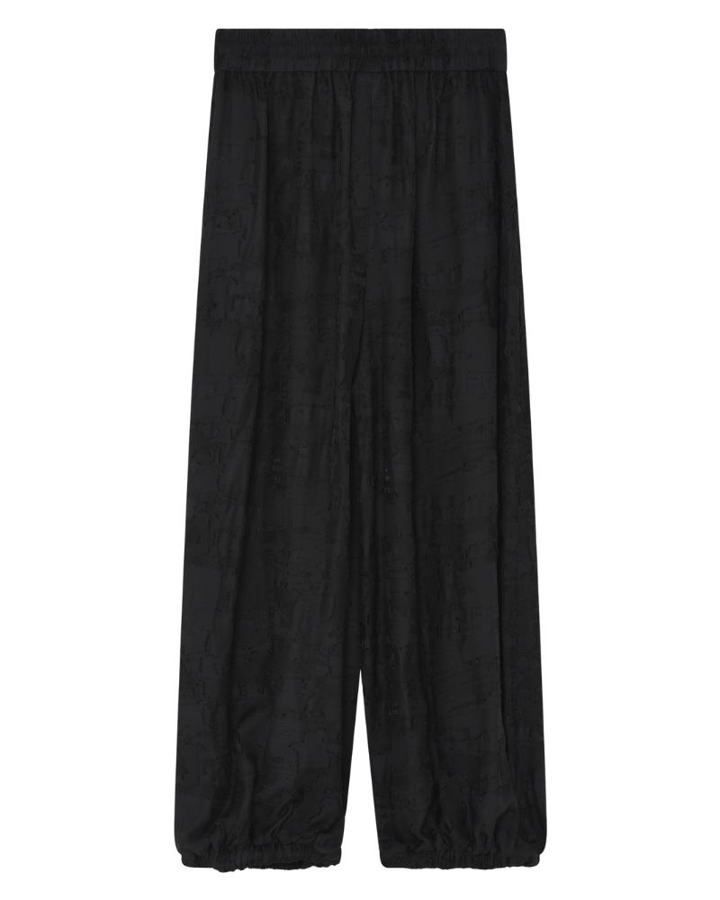 Barbo Jacquard Torn bukser - sort