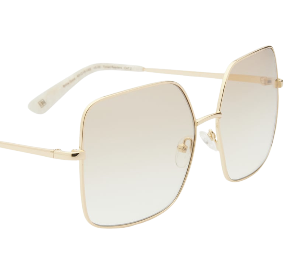 Billie Tinted læsebrille - guldfarvet