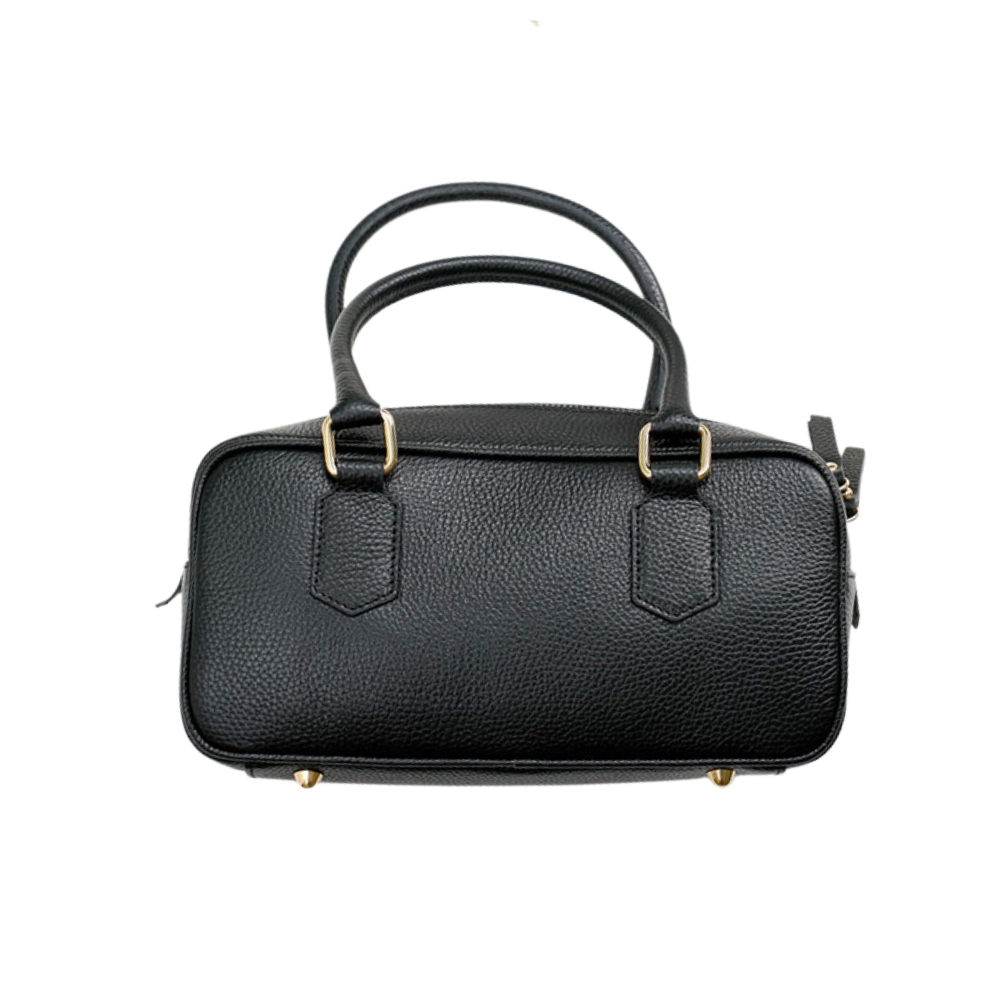 Emile lædertaske - sort