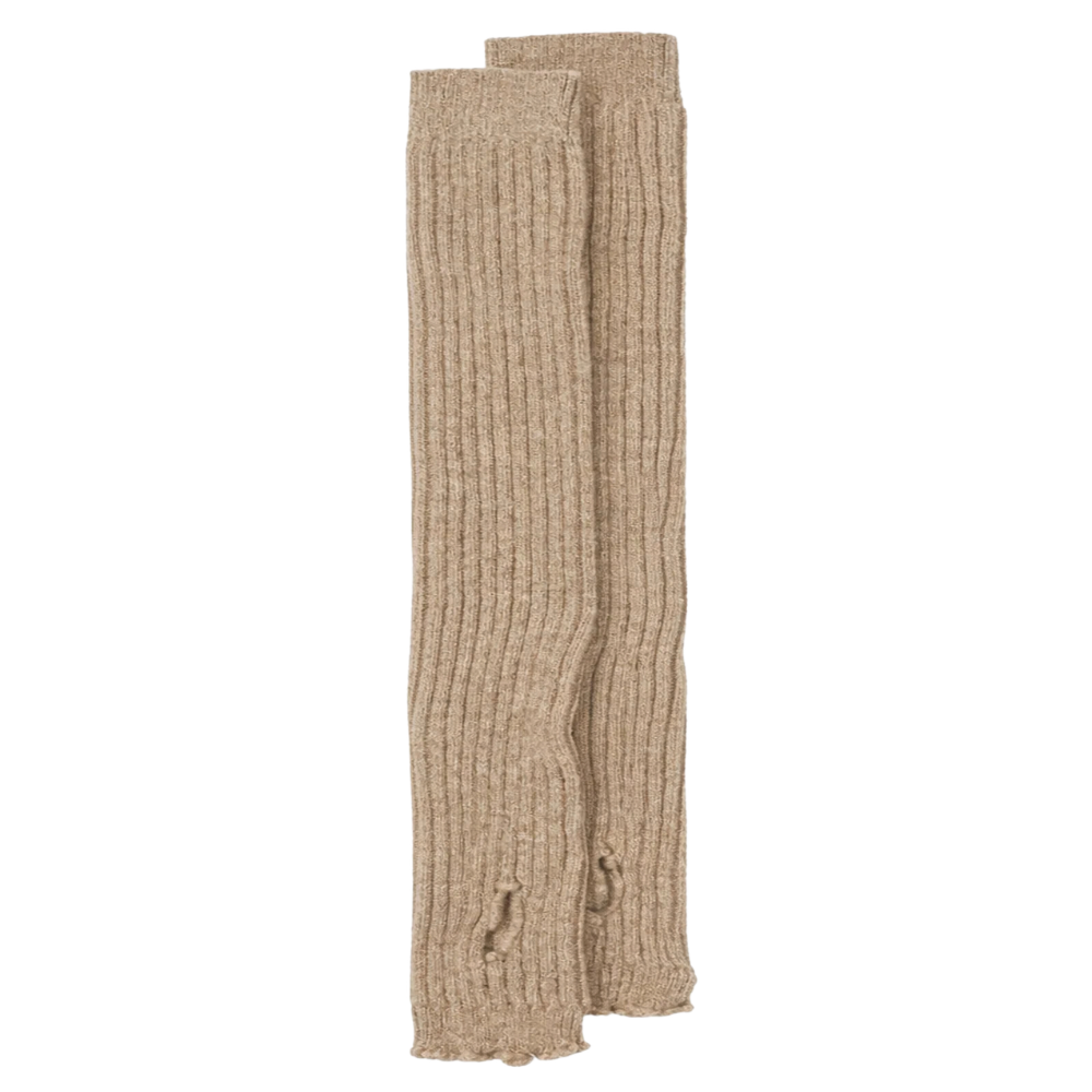 Håndledsvarmere – Taupe Melange