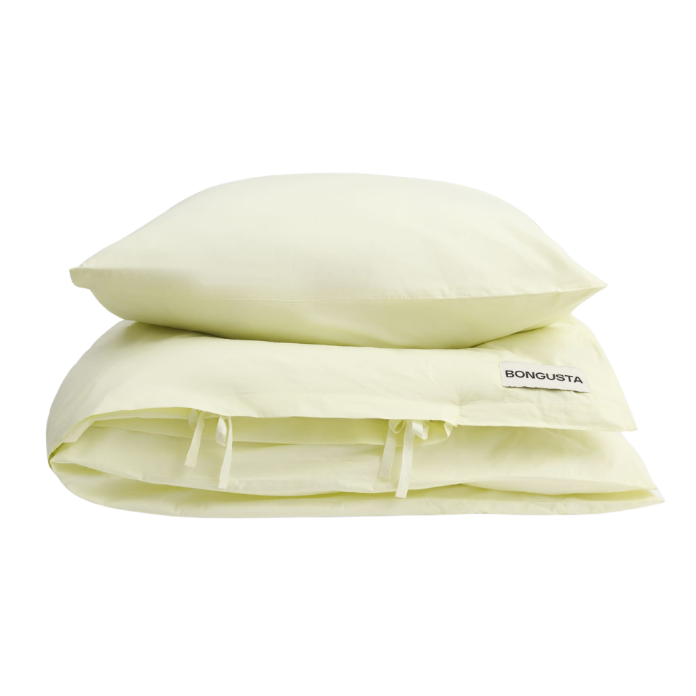 Percale sengesæt – Lemon sorbet