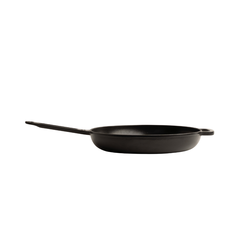 Støbejernspande, Ø28 cm - Matsort