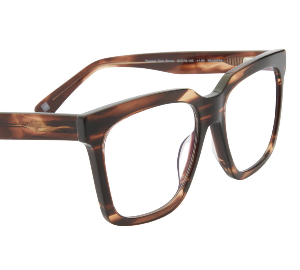 Therese læsebrille - mørkebrun