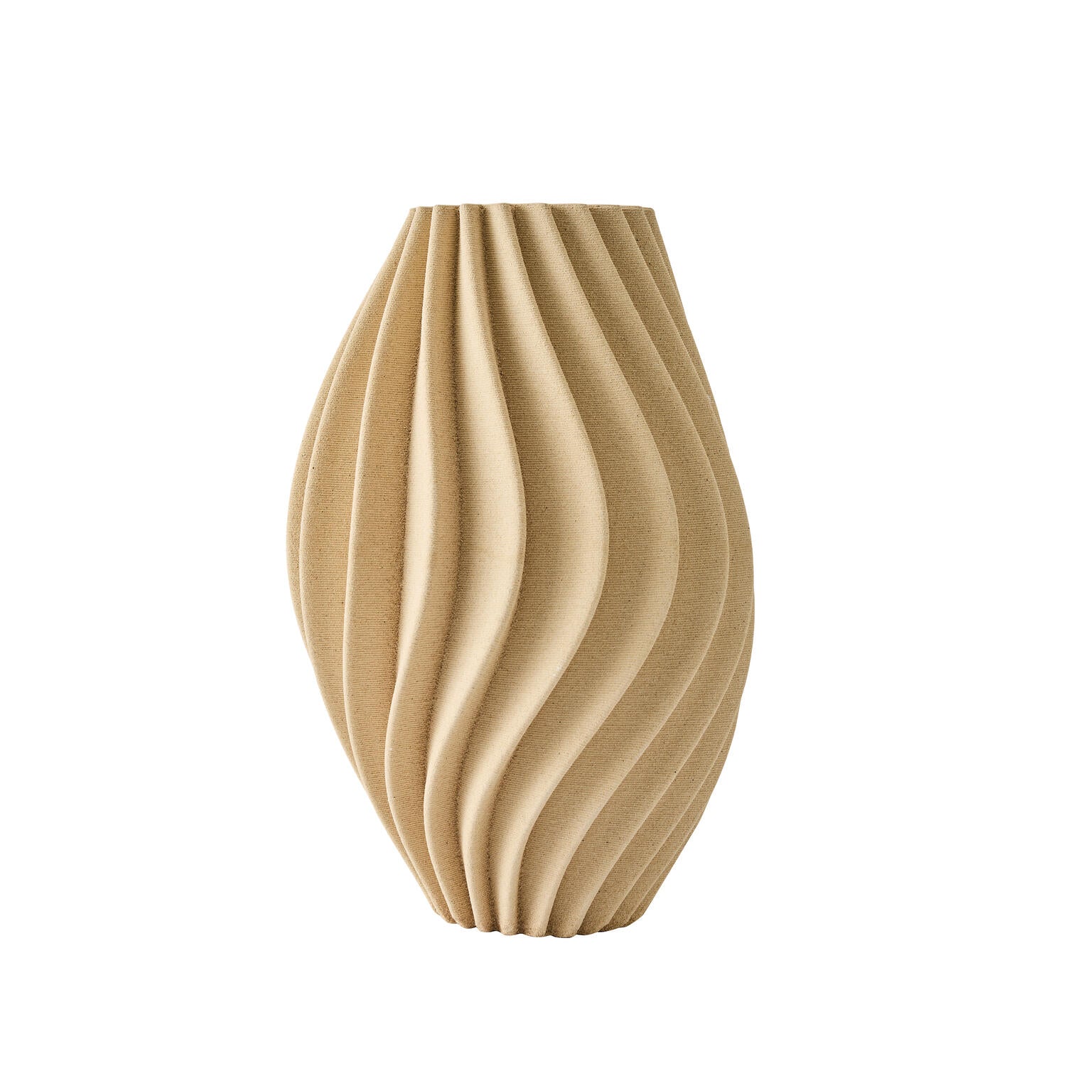 Vento vase, H32 - Sand