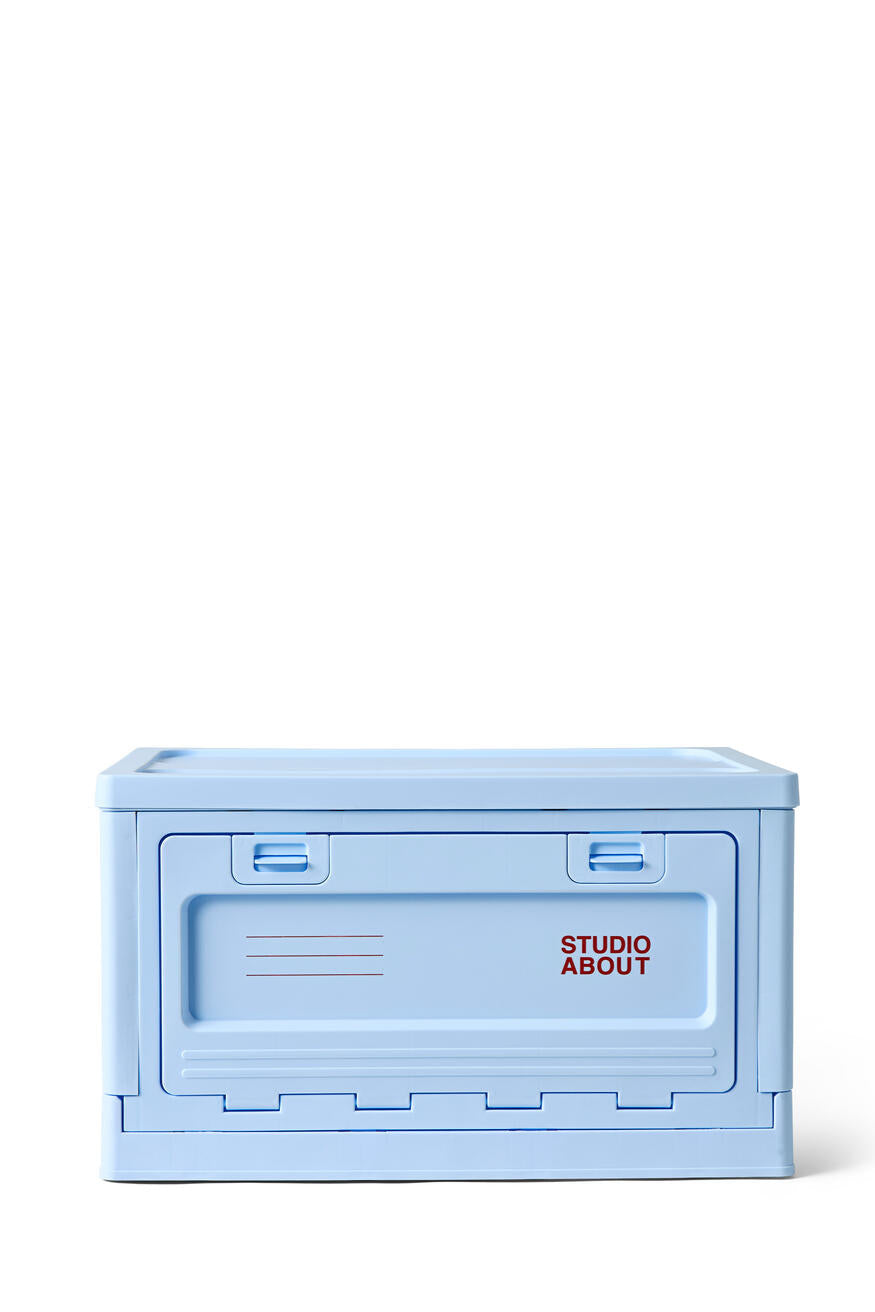 Boks, stor - lyseblå