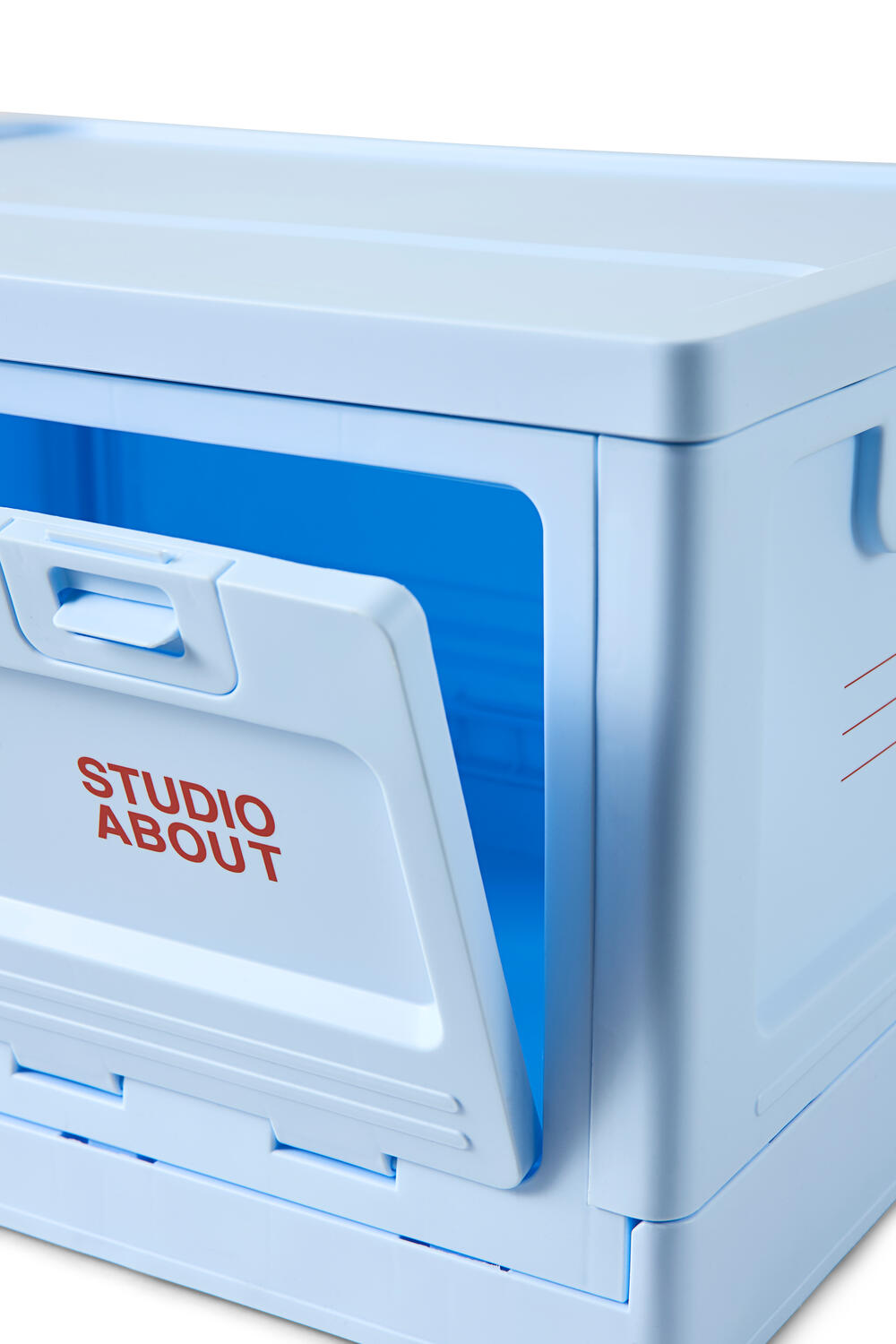 Boks, stor - lyseblå