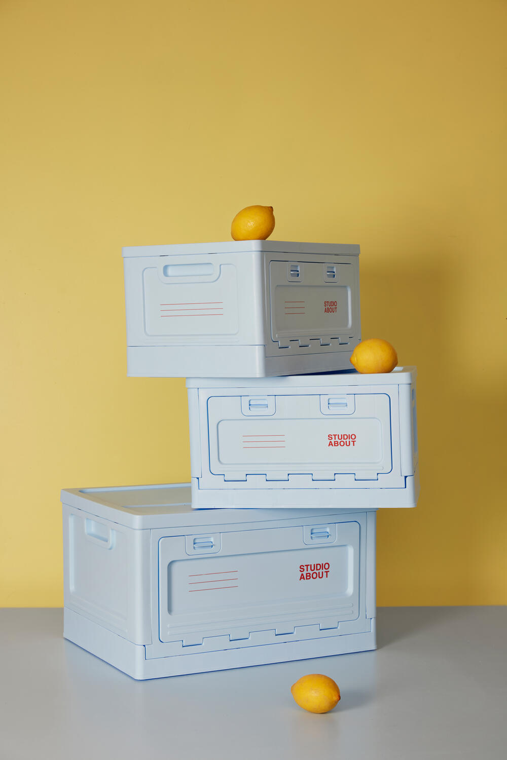 Boks, stor - lyseblå