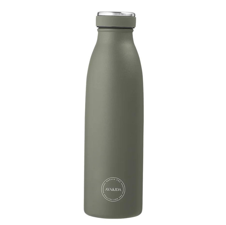 Thermo drikkeflaske - Tropical Green