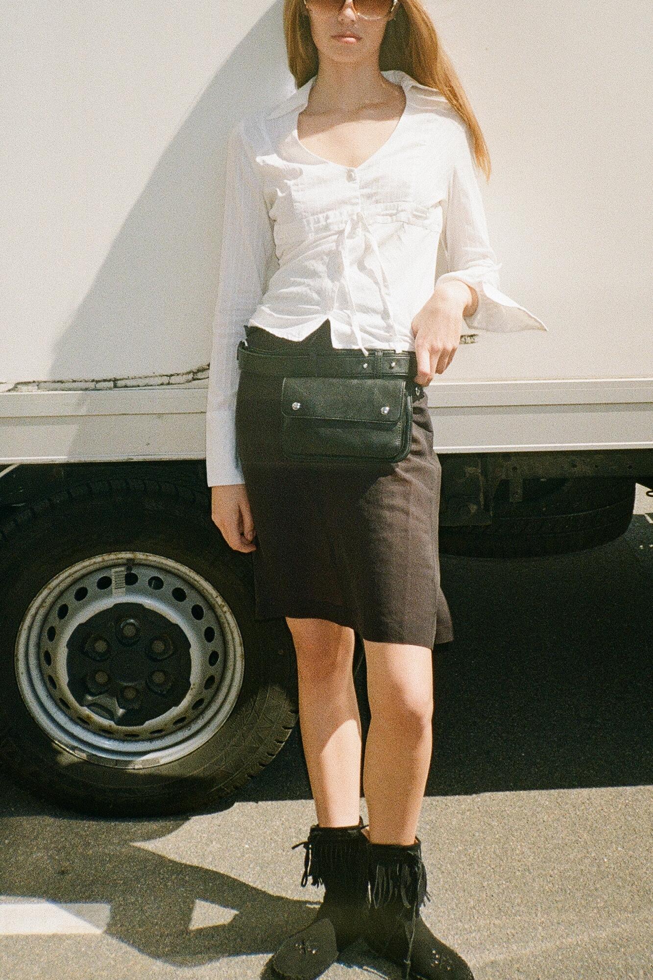 Erika bæltetaske - sort