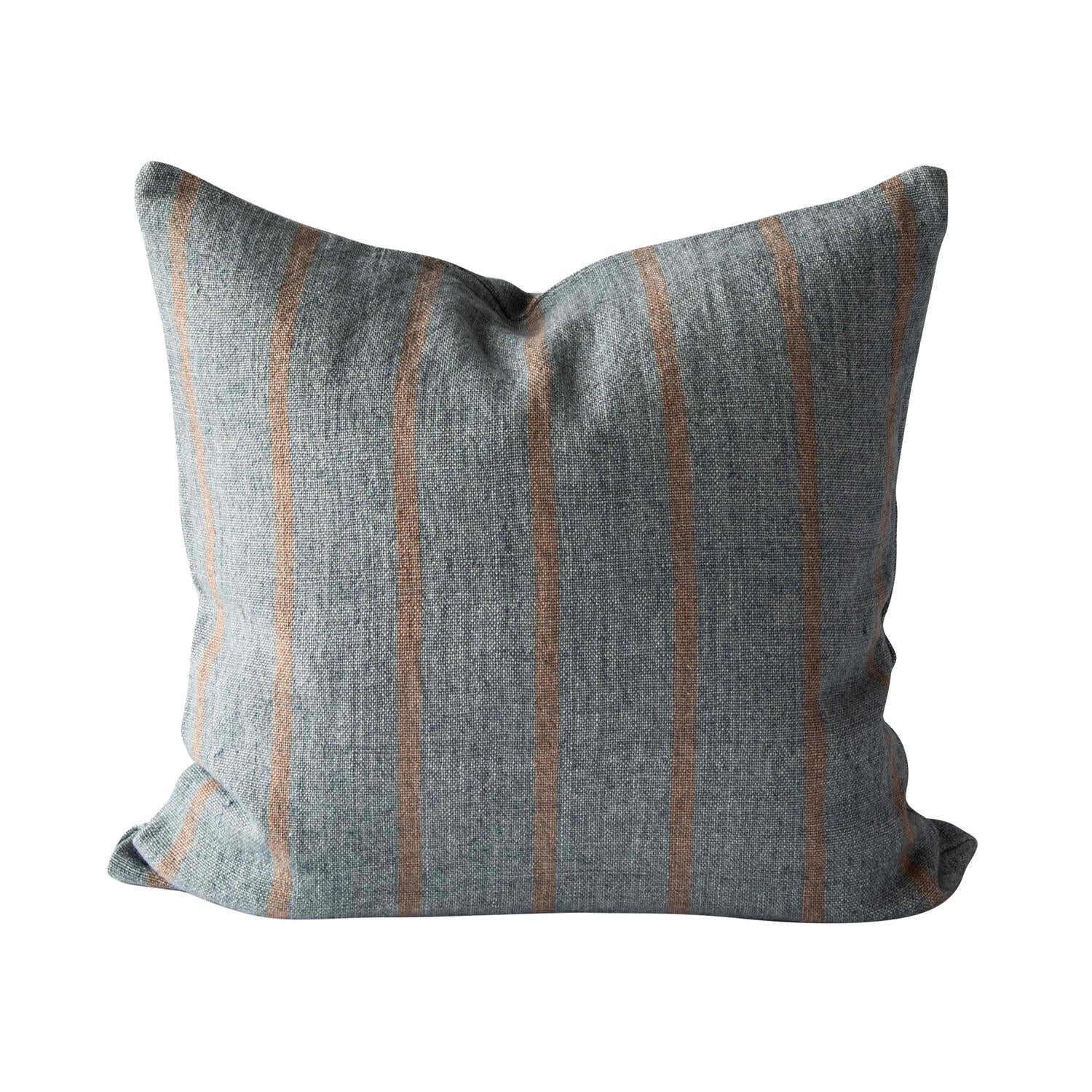 Melvin pudebetræk, 50x50 cm - Taupe stripe