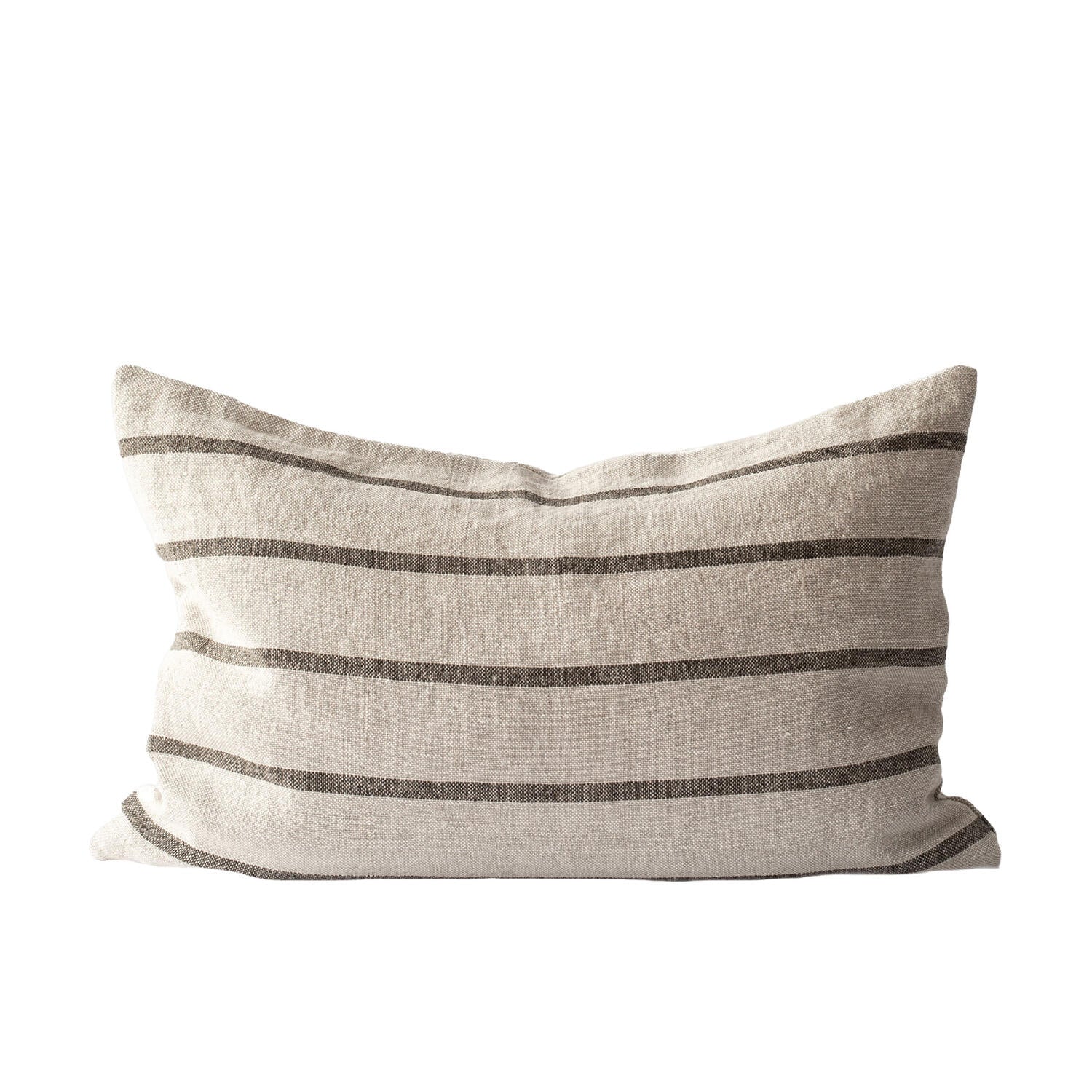 Melvin pudebetræk, 40x60 cm - Taupe stripe