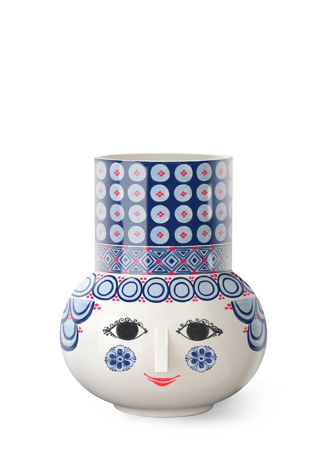 Olga vase, blå - H:20 cm