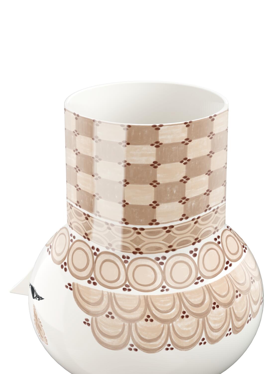 Olga vase, sand - H:35