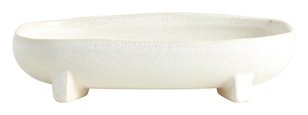 Pemba bakke med fødder, small - offwhite