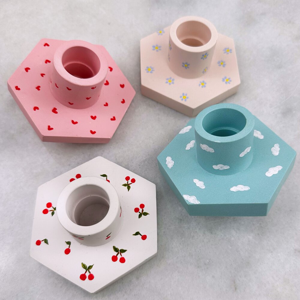 DIY lysestage støbekit