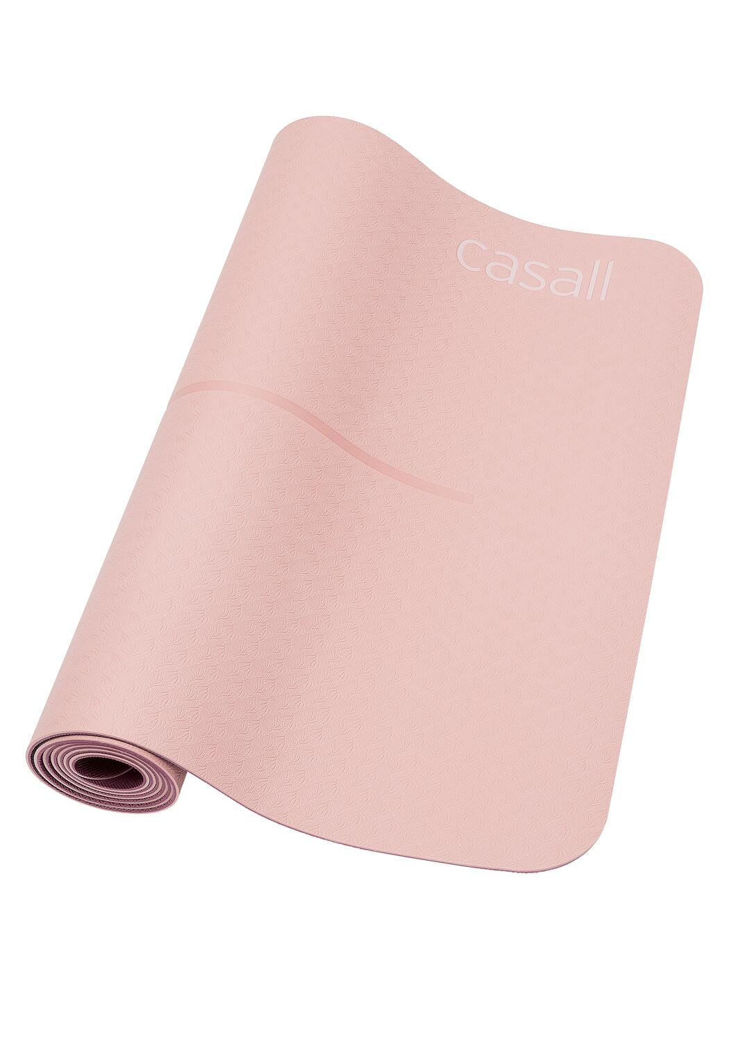 Position yogamåtte – Light Pink/Pink