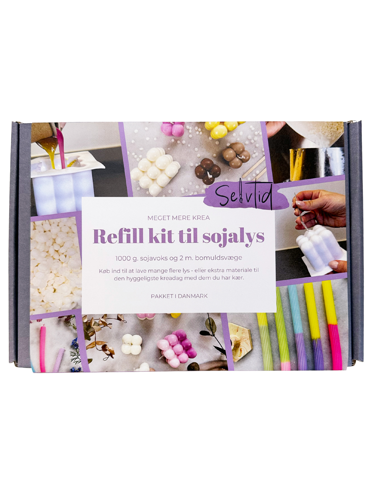 Refill kit til sojalys