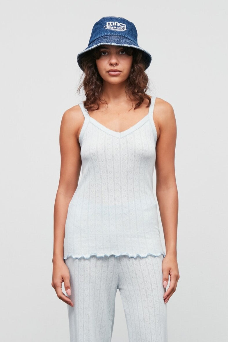 Pointella Trille Top - Ballad Blue