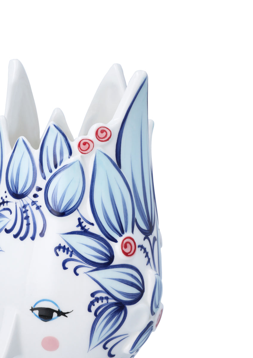 Titania vase, H25 cm - blå