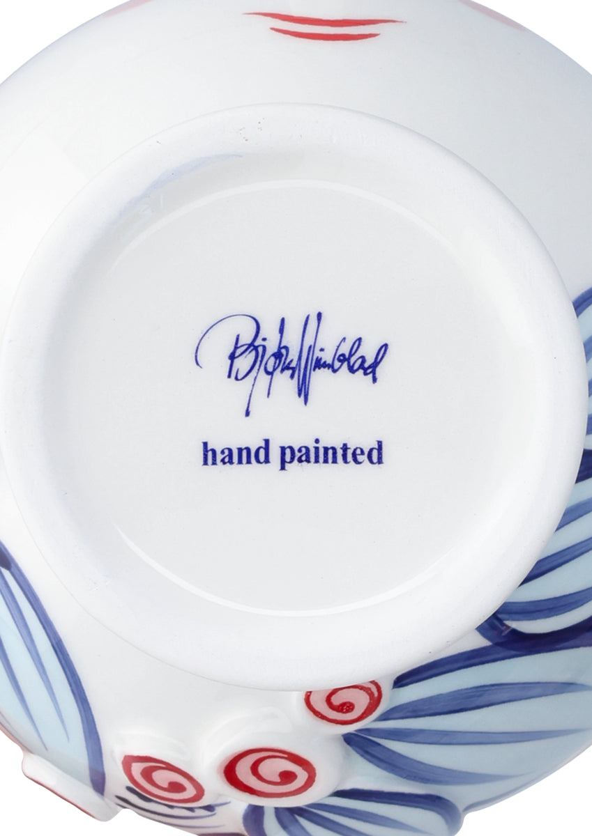 Titania vase, H25 cm - blå