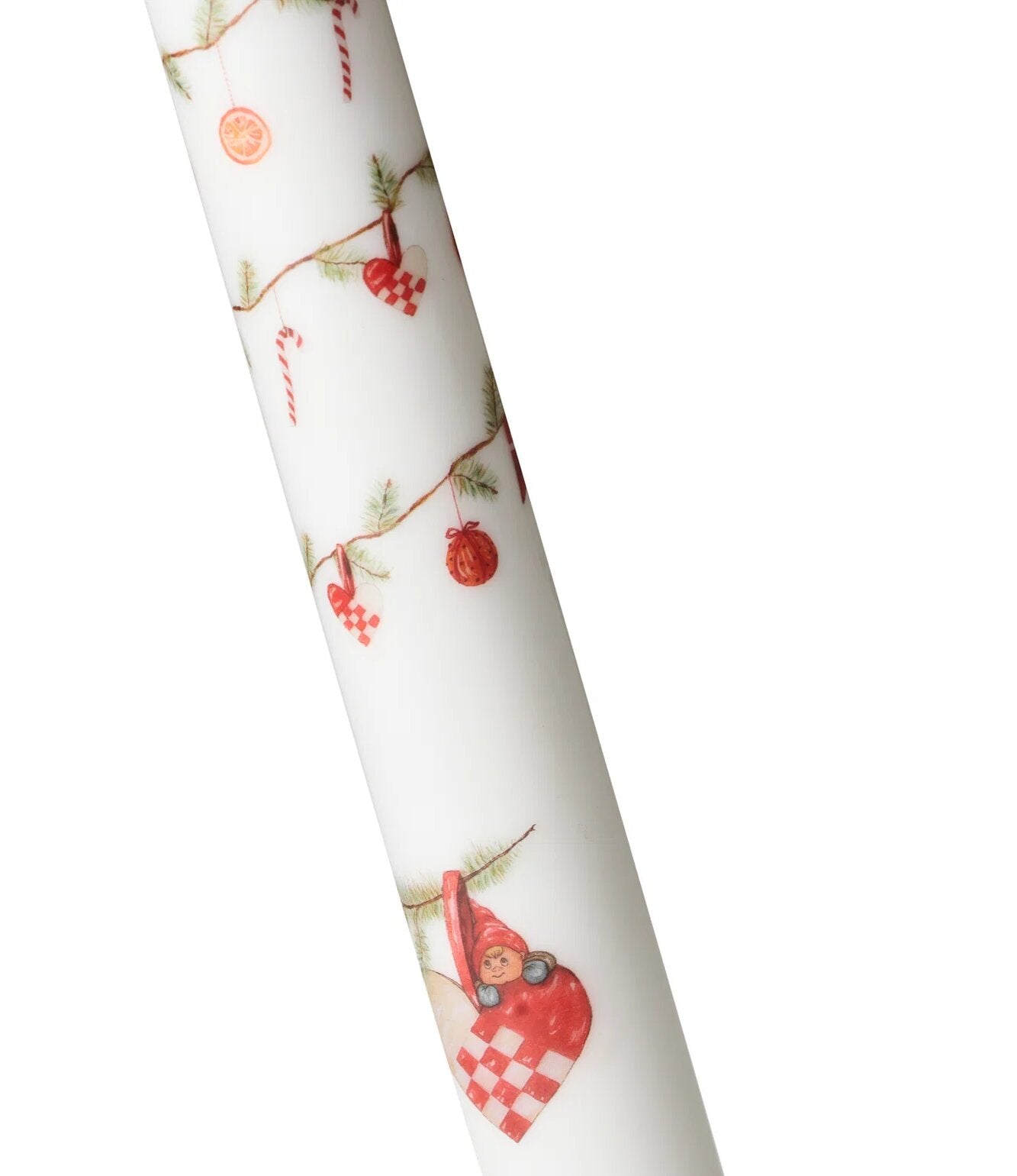 Juleglimt led kronelys - H25 cm.