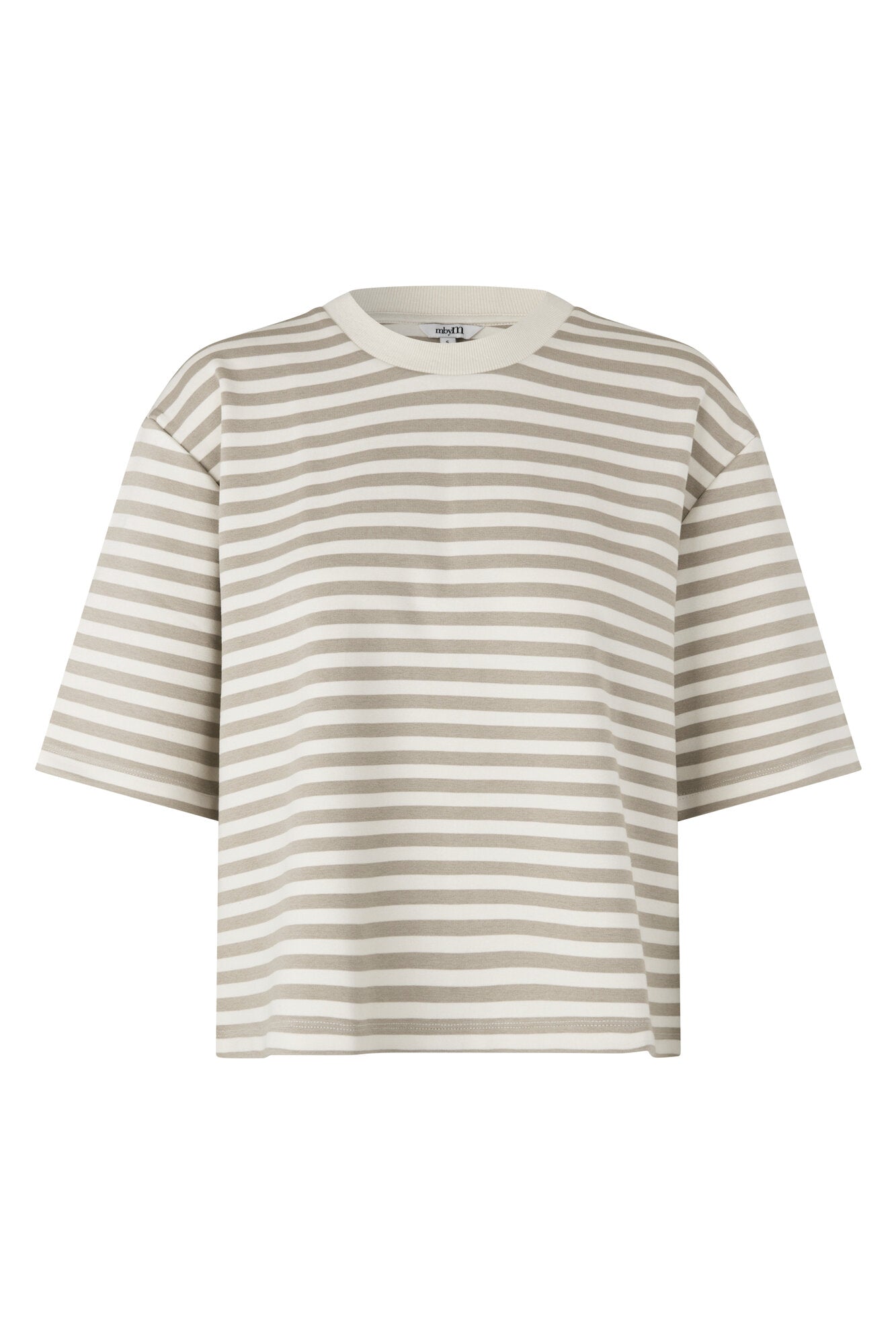 Emrys t-shirt - P49 Island Fossil Sugar Stripe