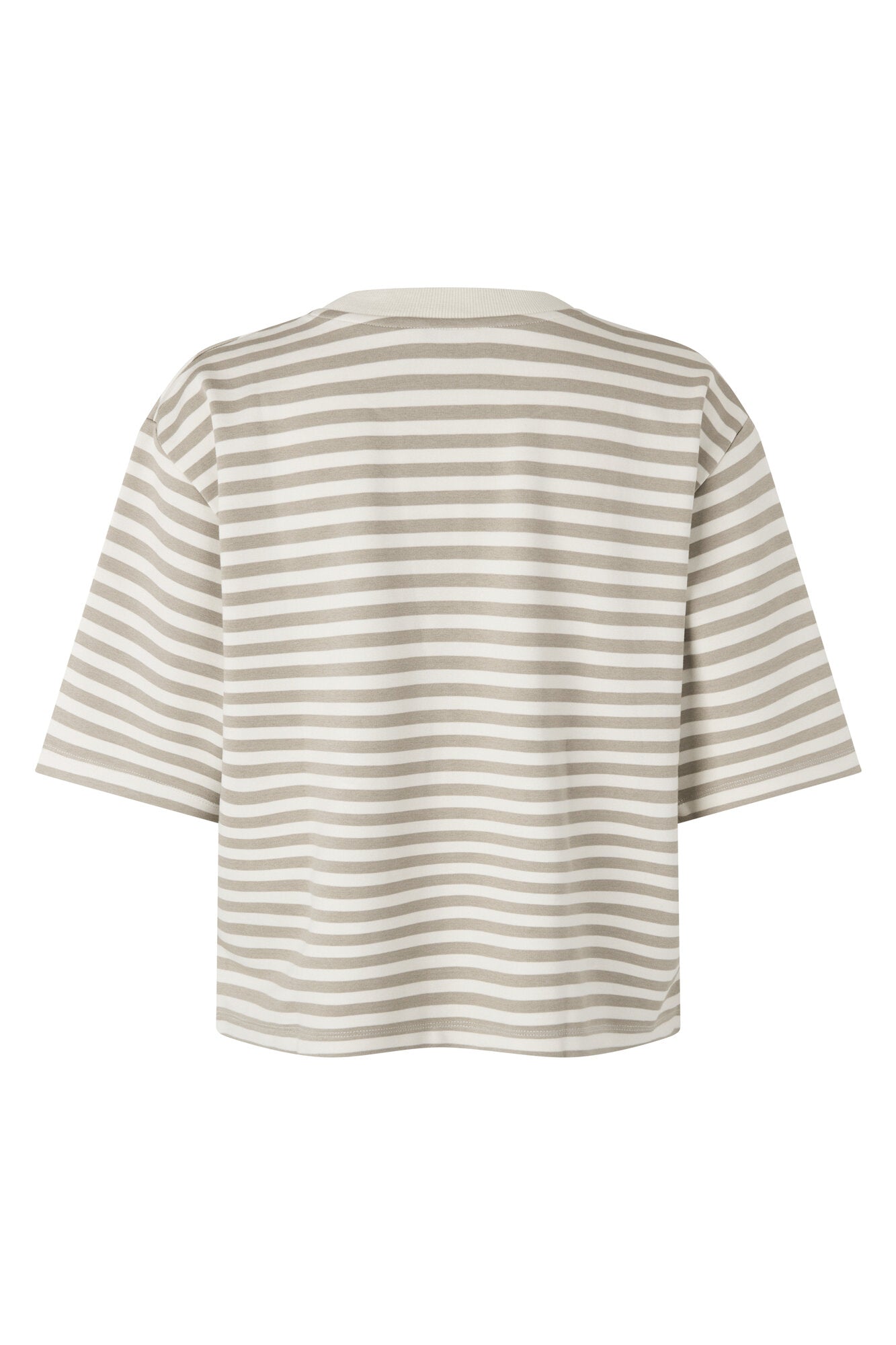 Emrys t-shirt - P49 Island Fossil Sugar Stripe