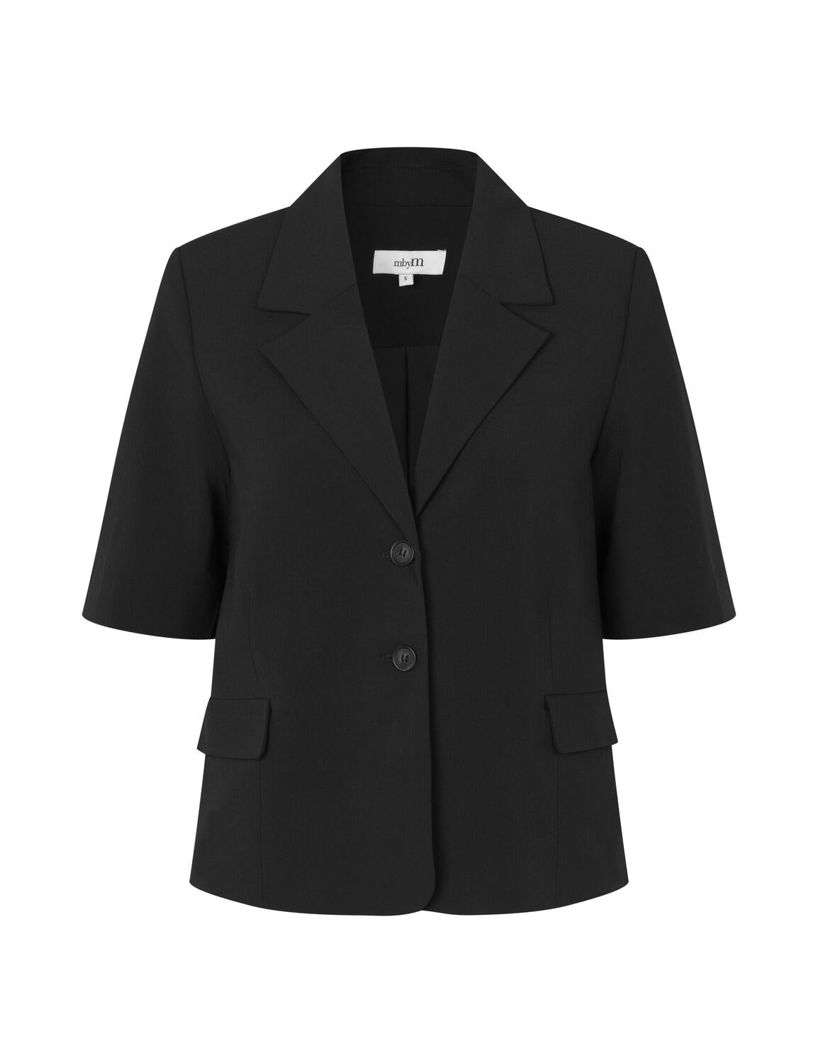 Morven kortærmet blazer – sort