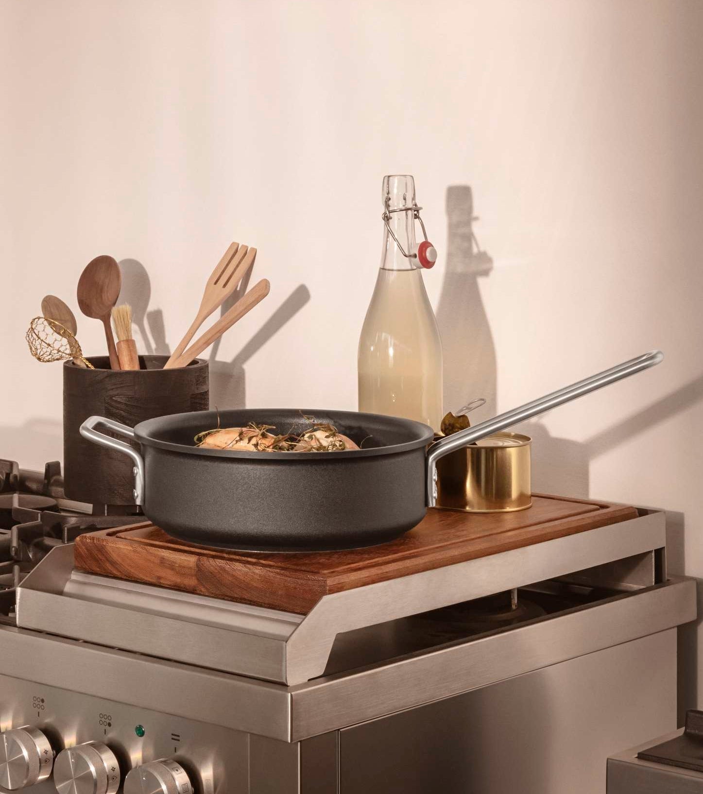 Ø24 cm - Professional Keramisk sauterpande