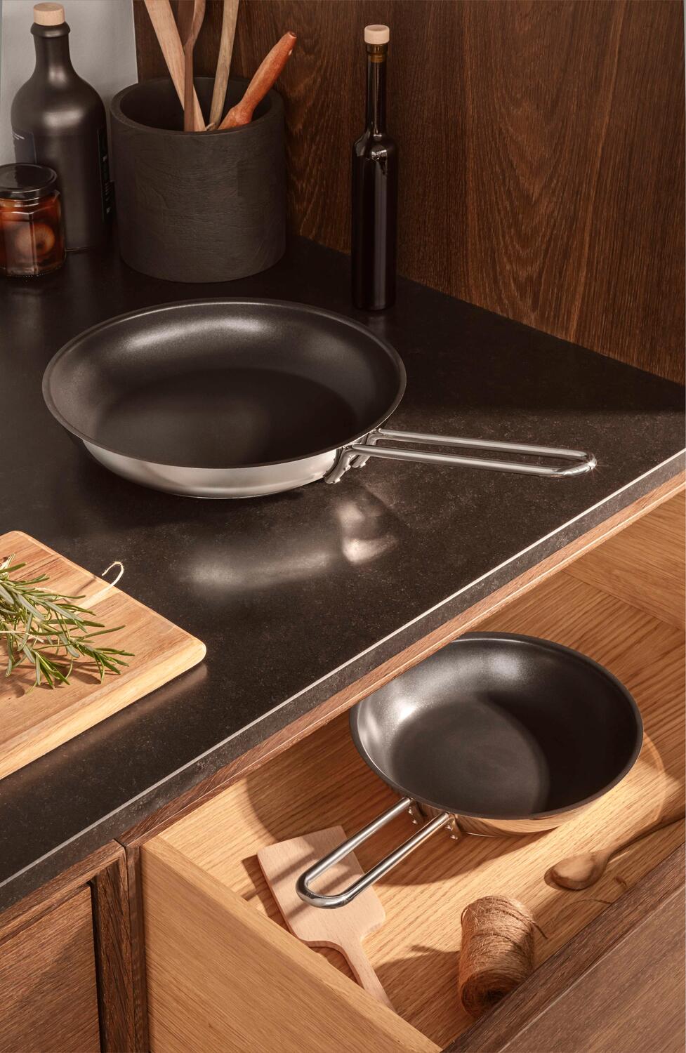 Ø20 cm - Stainless Steel stegepande