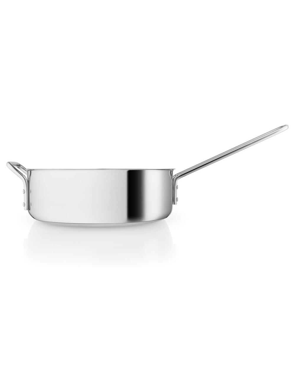Ø24 cm - Stainless Steel Keramisk sauterpande