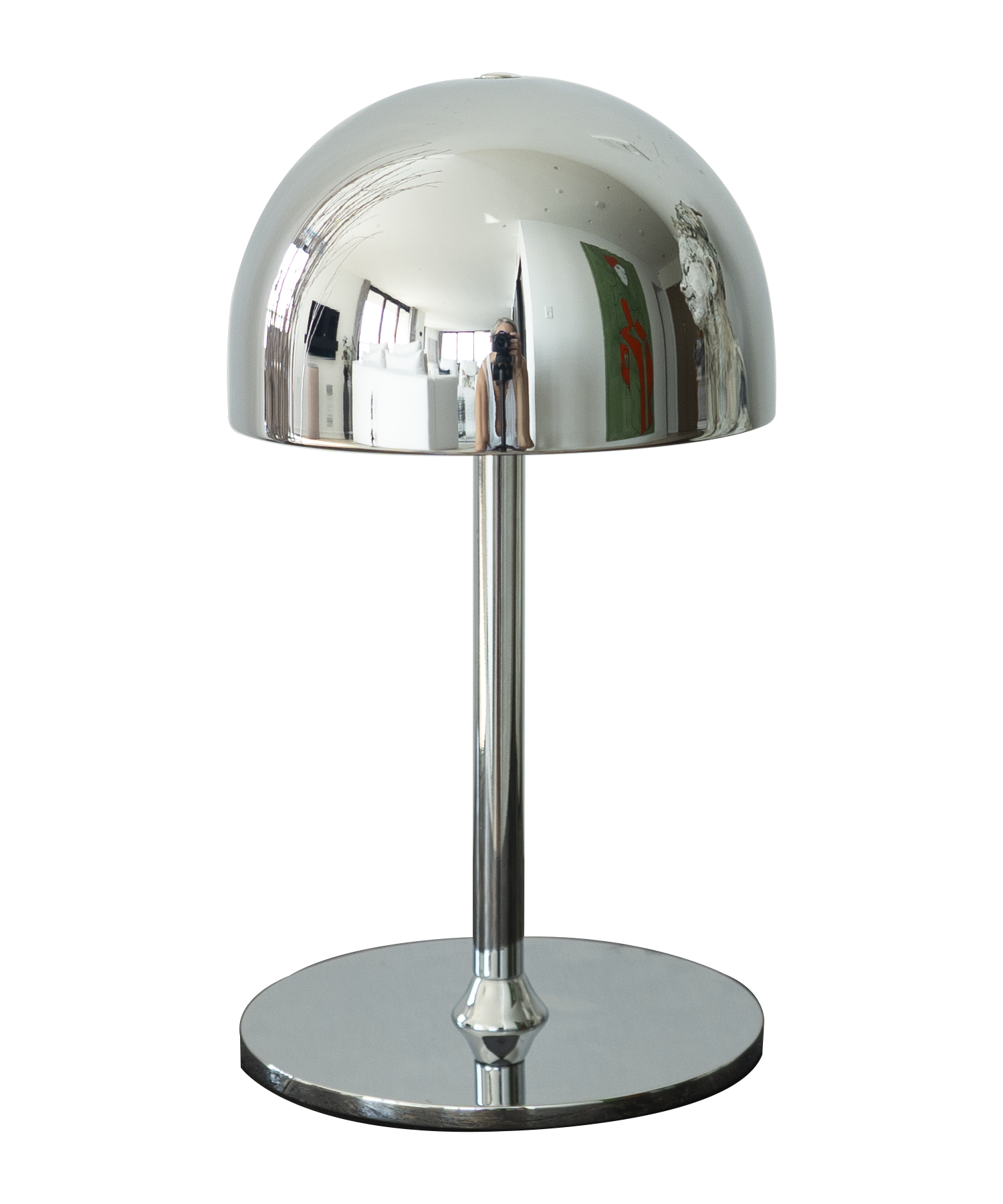 Tim lampe, Chrom - H22 cm.