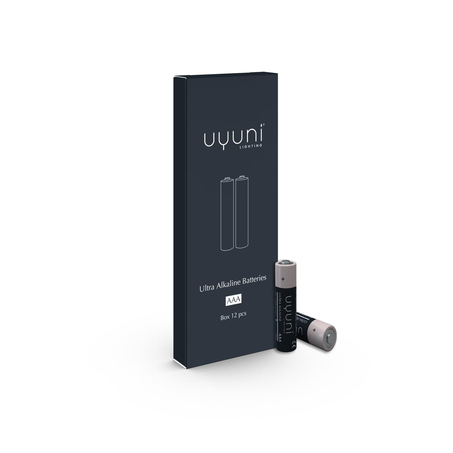 AAA batterier - 12 stk