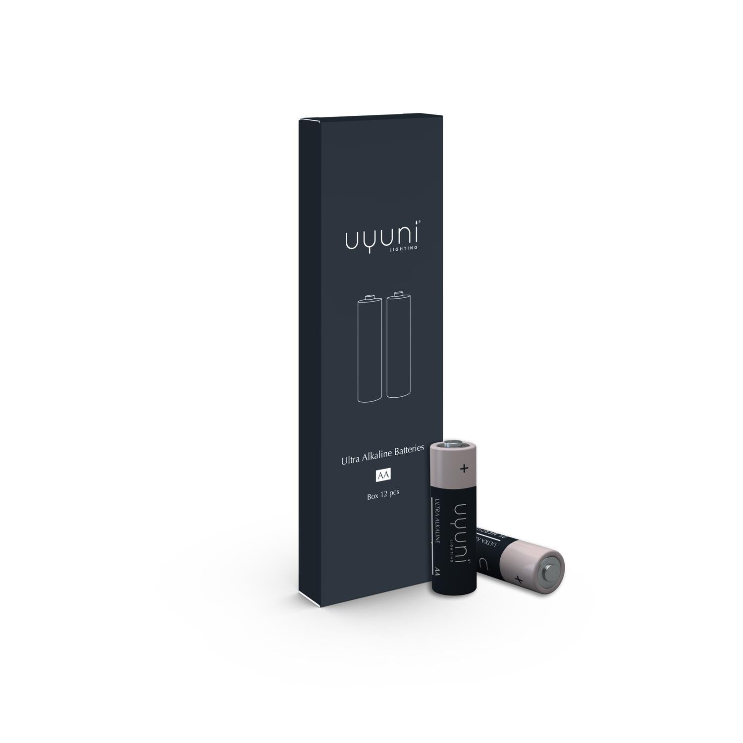 AA batterier - 12 stk