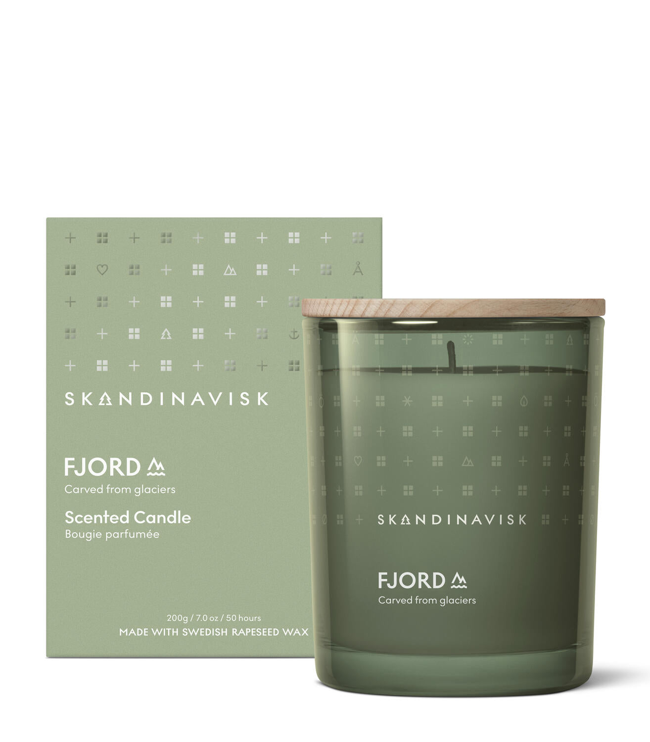 Fjord duftlys - Fjord Green