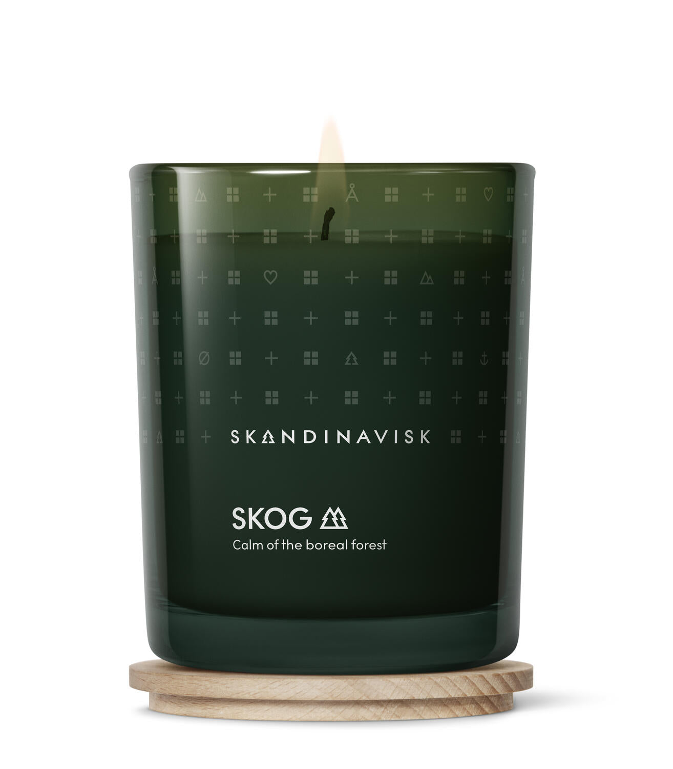 Skog duftlys, 200g. - Forest green