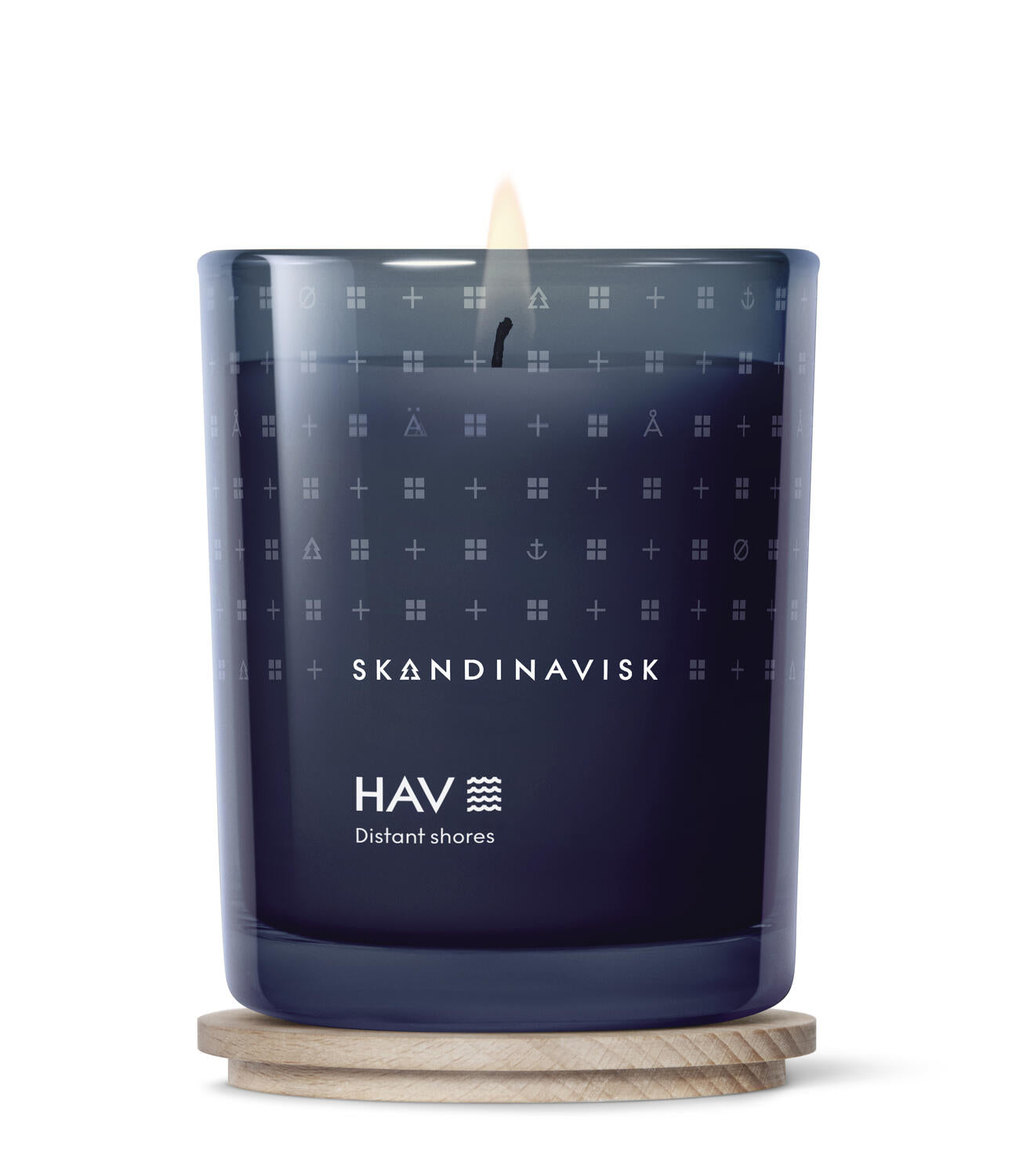 Hav duftlys, 200g, - Deep blue