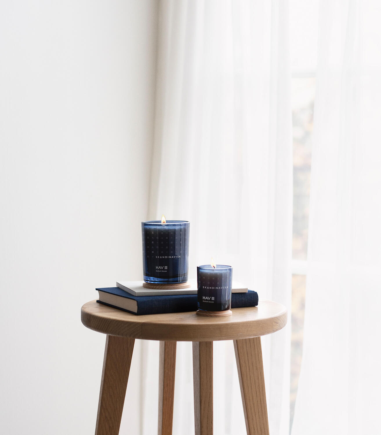 Hav duftlys, 200g, - Deep blue