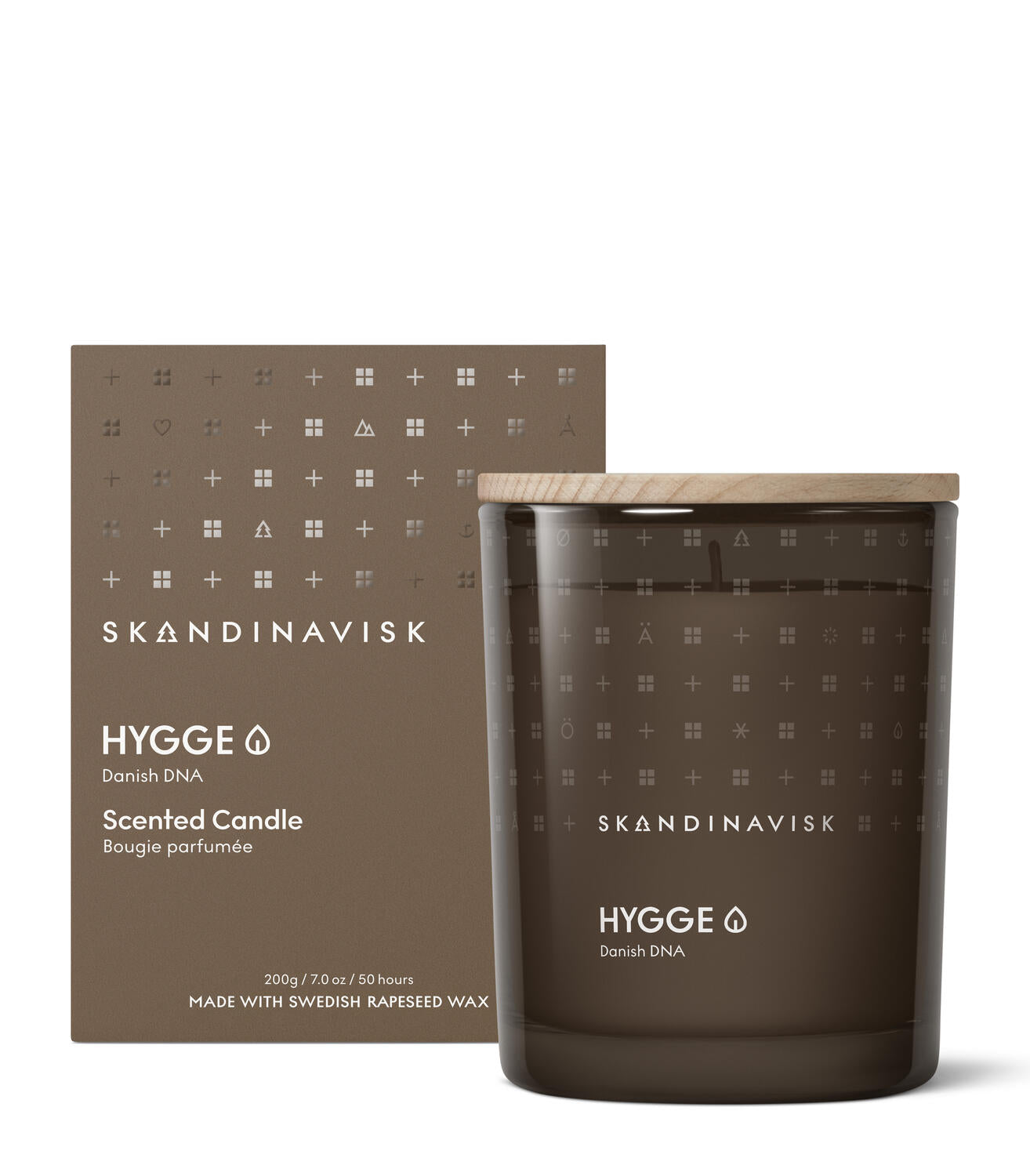 Hygge duftlys - Camel Brown