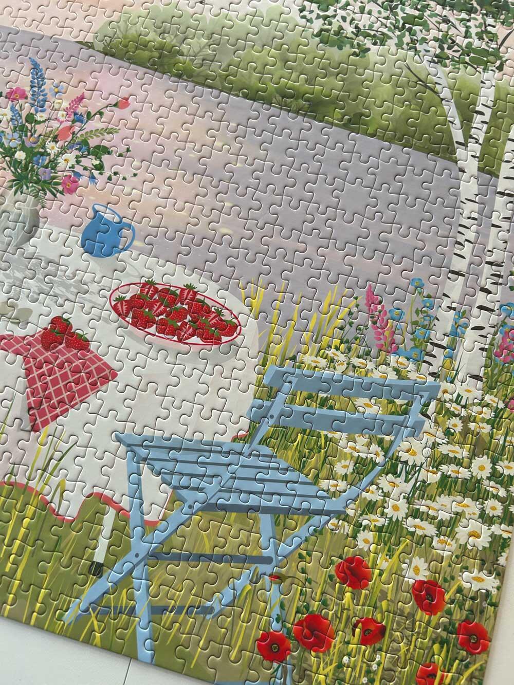 Sweet Strawberries puslespil - 1000 brikker