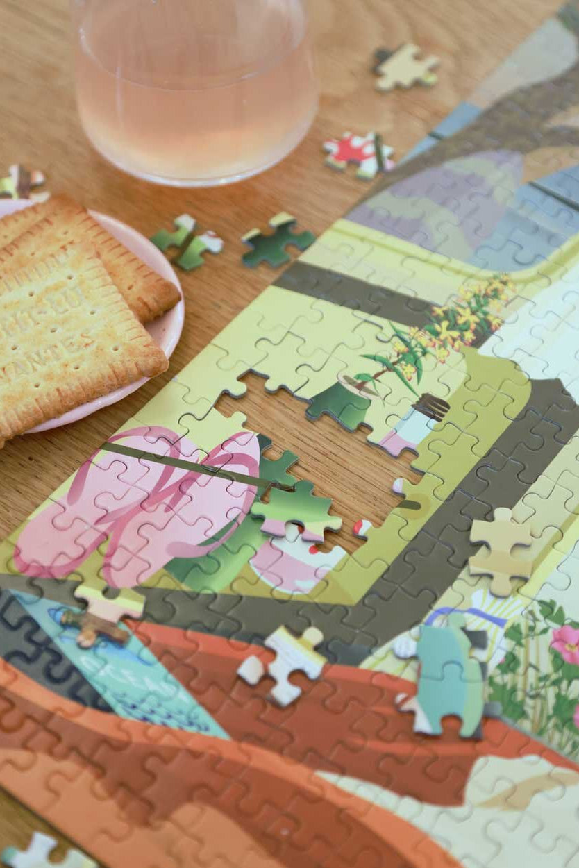 Camper By The Ocean puslespil - 1000 brikker